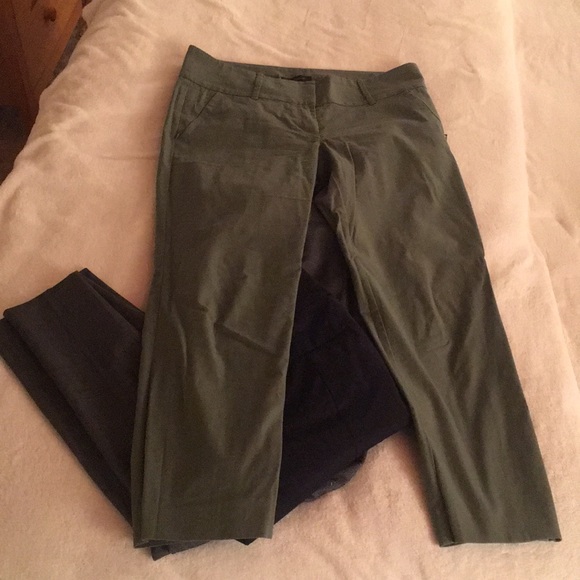SET OF THREE ANN TAYLOR ANKLE PANTS - Picture 2 of 4